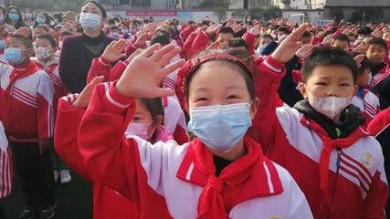 新縣啟福小學舉行勞動教育系列活動