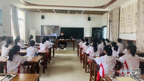 九江市長虹小學開展2024年 書法進校園 活動 組圖