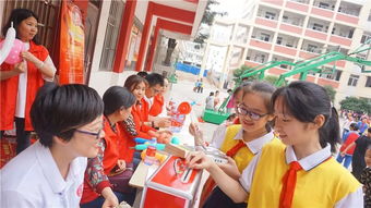 小小商品交易會 愛心義賣情滿園 桂林市穿山小學舉辦 愛心公益 義賣捐款 活動