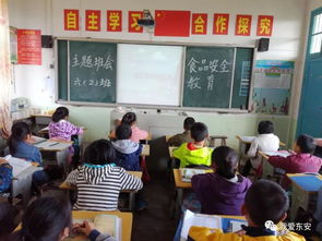 東安縣紫溪中心小學召開 食品安全教育 主題班會