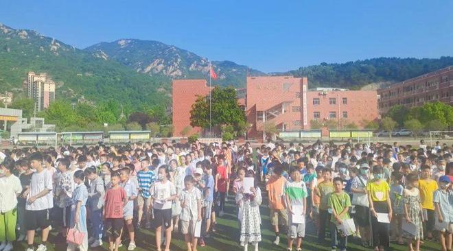 新縣啟福小學舉行2022春季散學典禮暨暑期安全教育大會